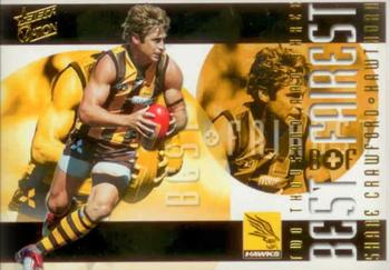 2004 Select Ovation - Best & Fairest #BF10 Shane Crawford Front
